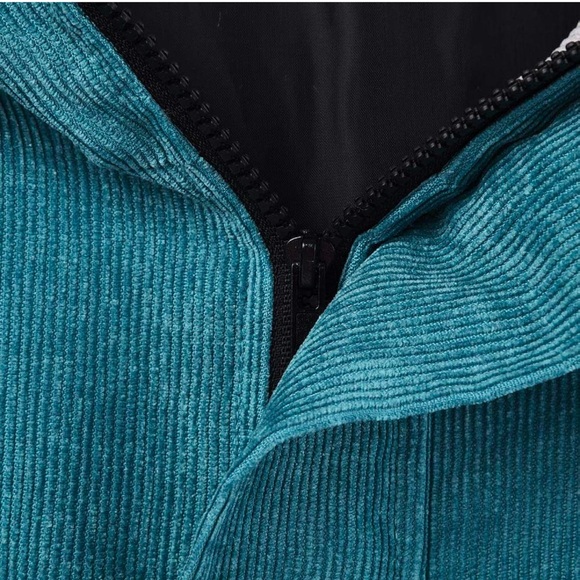 Corduroy Jacket Color Block - Picture 3 of 5